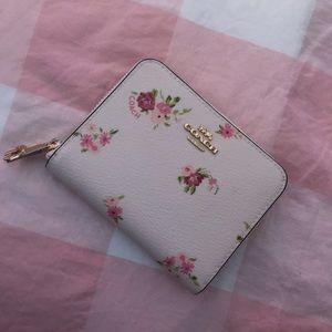 Floral print Coach wallet